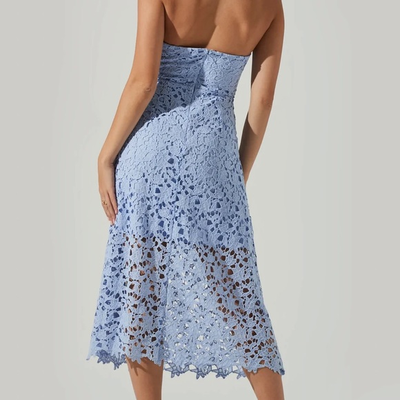 ASTR The Label Anaya Strapless MIDI Dress - Picture 4 of 7